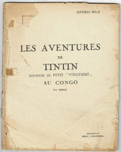 Lire la suite à propos de l’article Lot n° 454 Tintin – vendu 1187 € TTC
